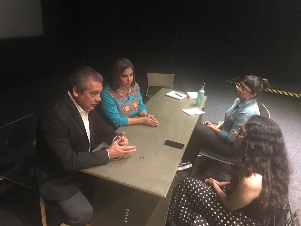  Raúl Morón y Cardiela Amézcua se reúnen con funcionarios de Cultura Federal