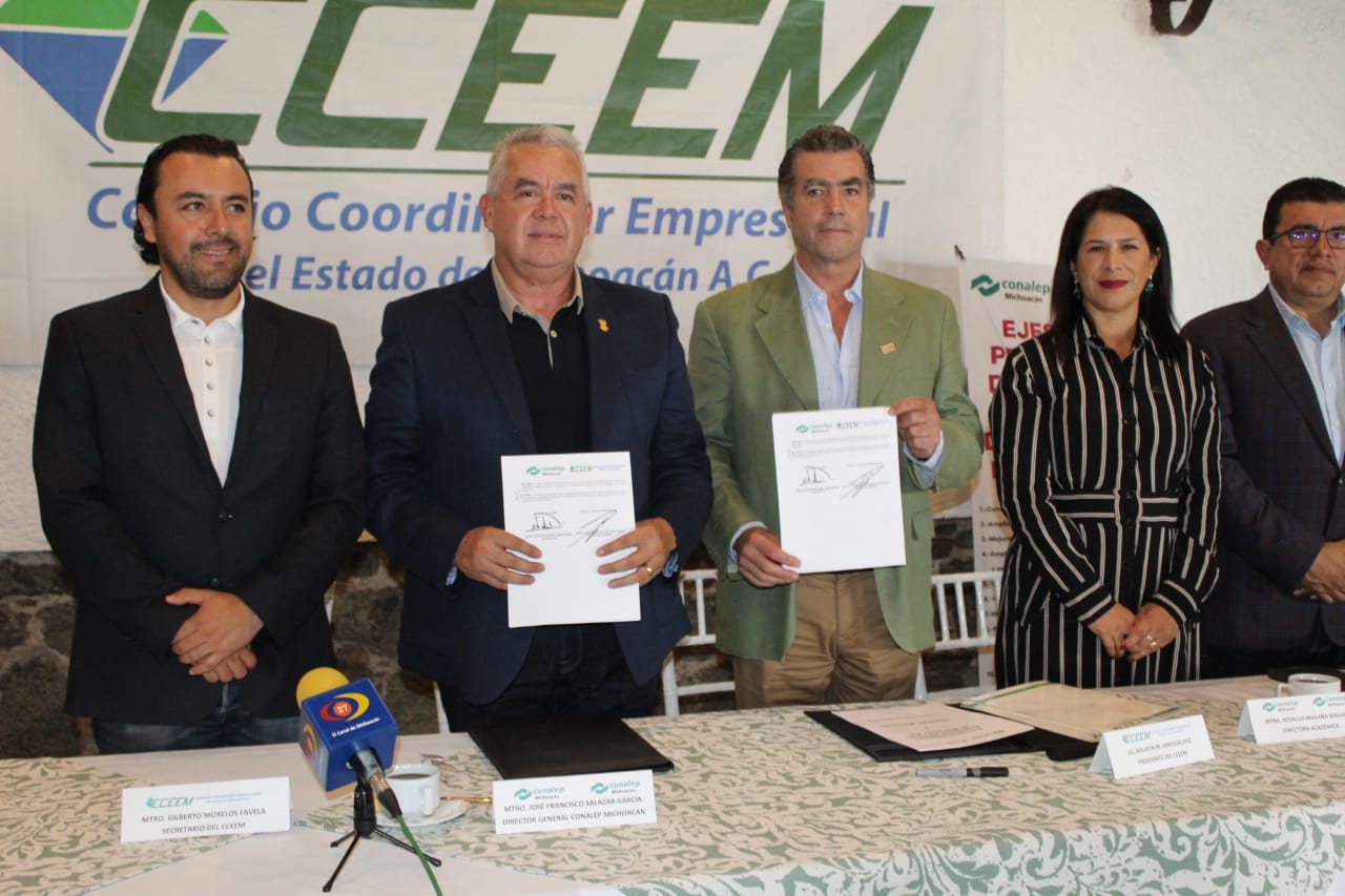 Estudiantes de Conalep, los mejor evaluados por el Consejo Coordinador Empresarial