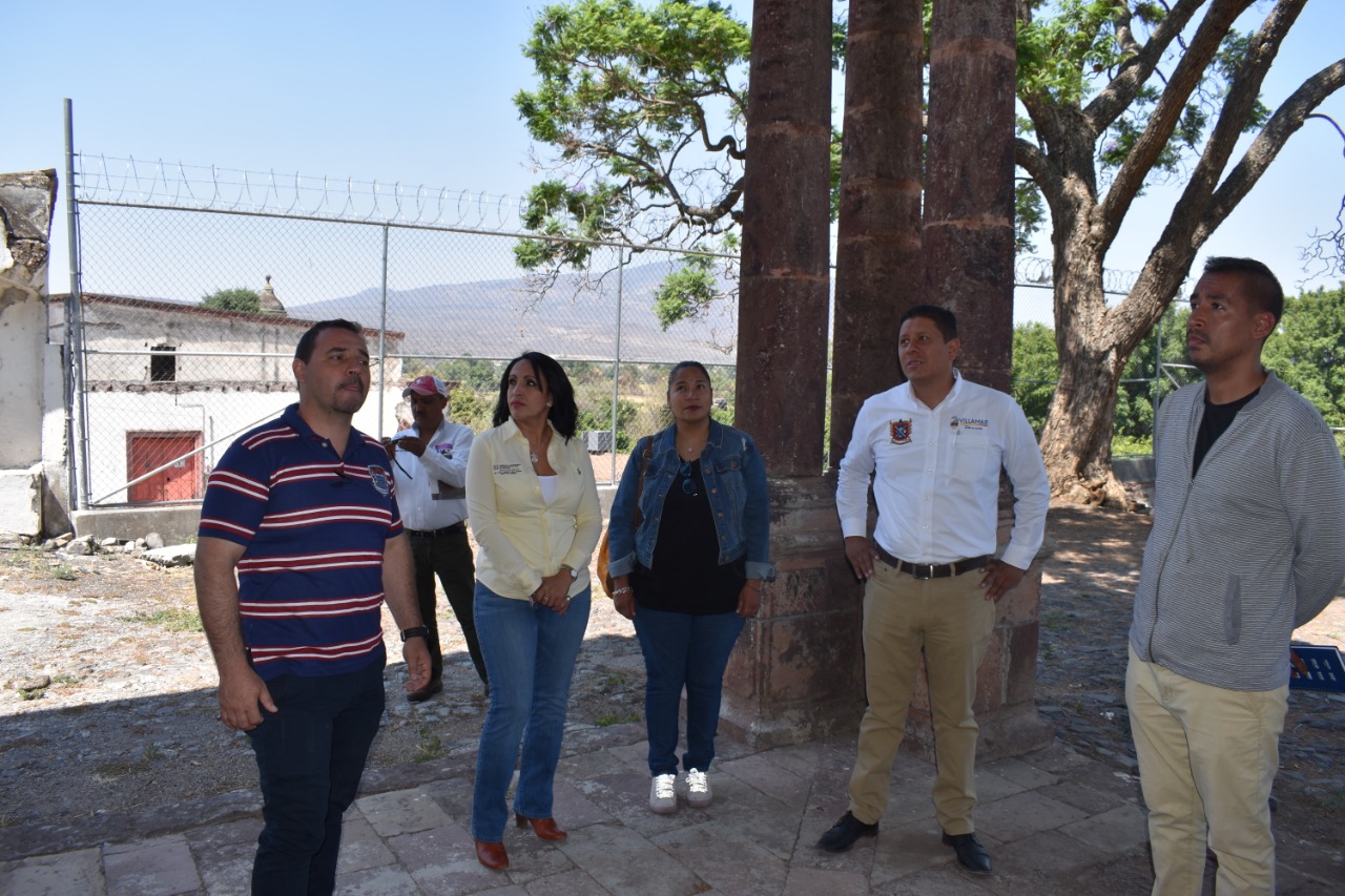  Supervisa IIFEEM instalaciones del CBTA en Villamar; busca restaurar el edificio histórico