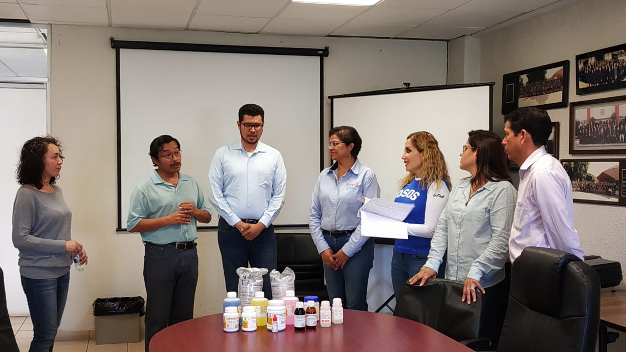  Recibe UTM donación de material para laboratorio