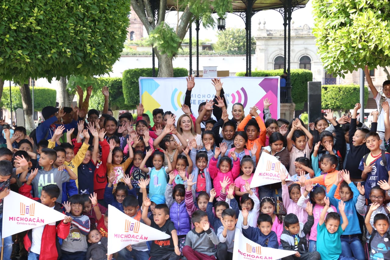 Niños de comunidades rurales “turistean” por Morelia: Sectur Michoacán