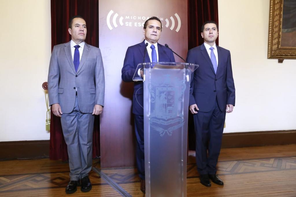  Nombra Gobernador a Israel Patrón como secretario de Seguridad Pública de Michoacán