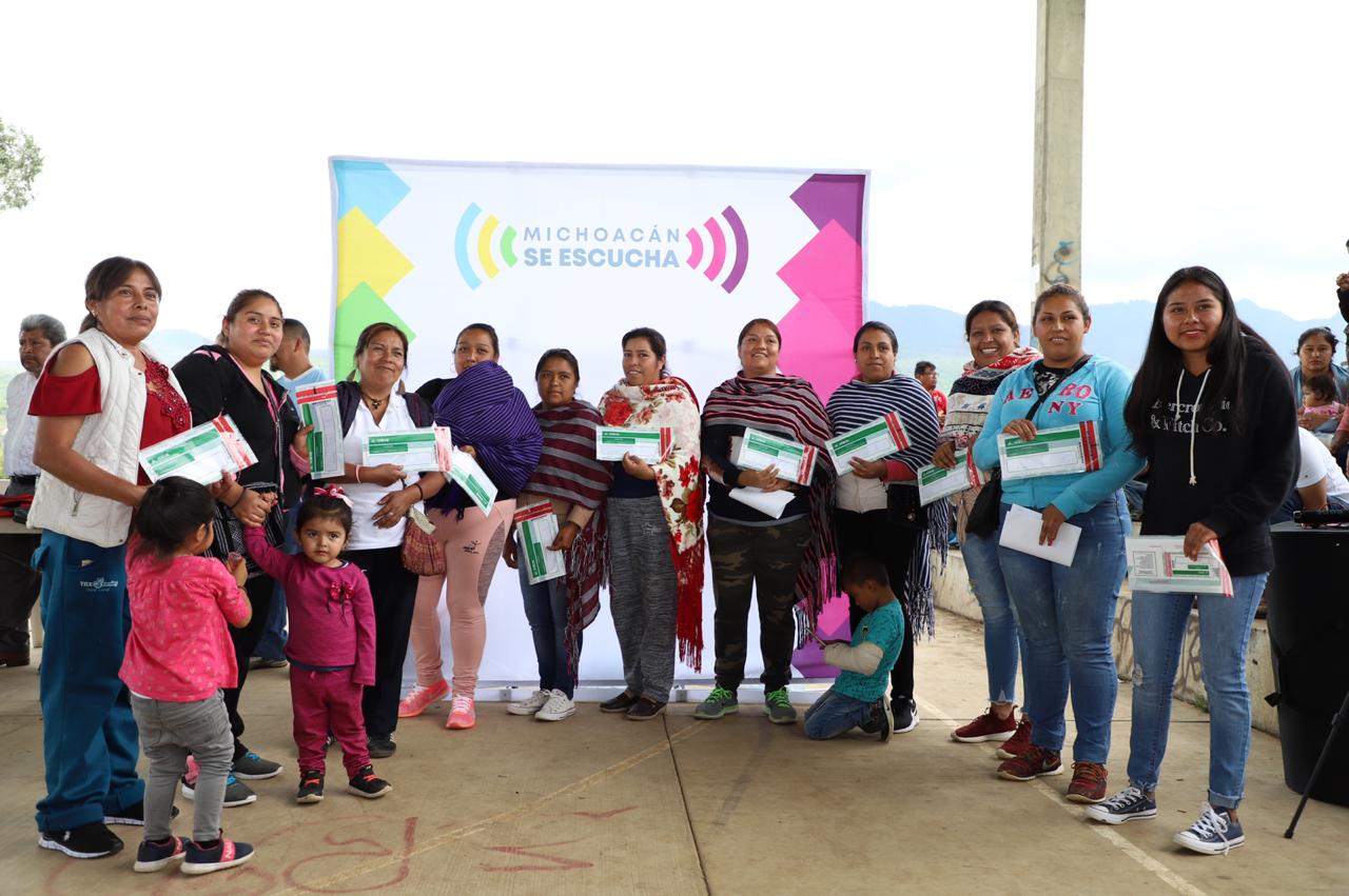 Llega Palabra de Mujer a la comunidad de Santo Tomás, en Chilchota