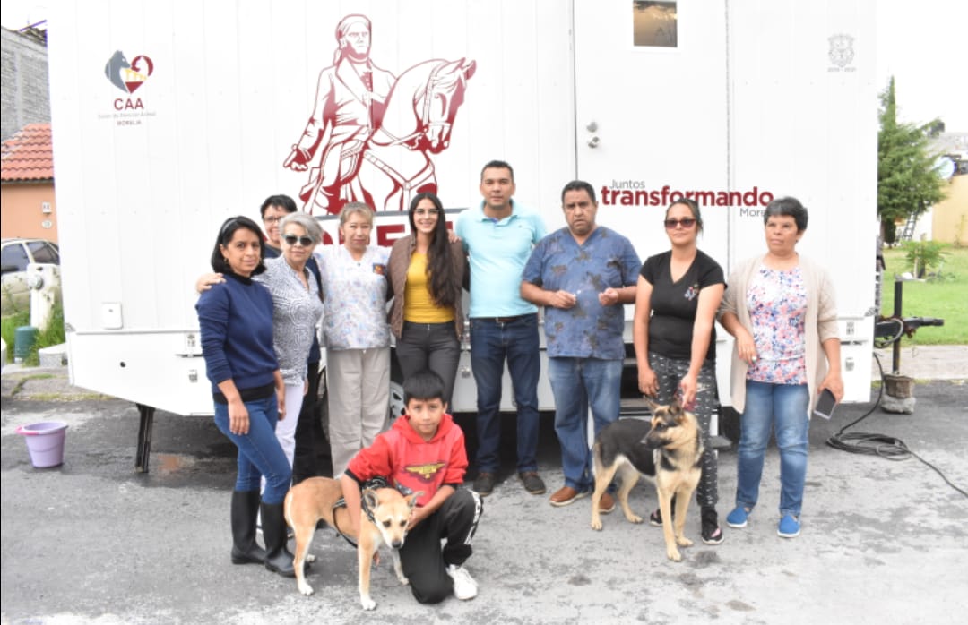  Gobierno Municipal y morelianos, se suman a campaña de esterilización de animales