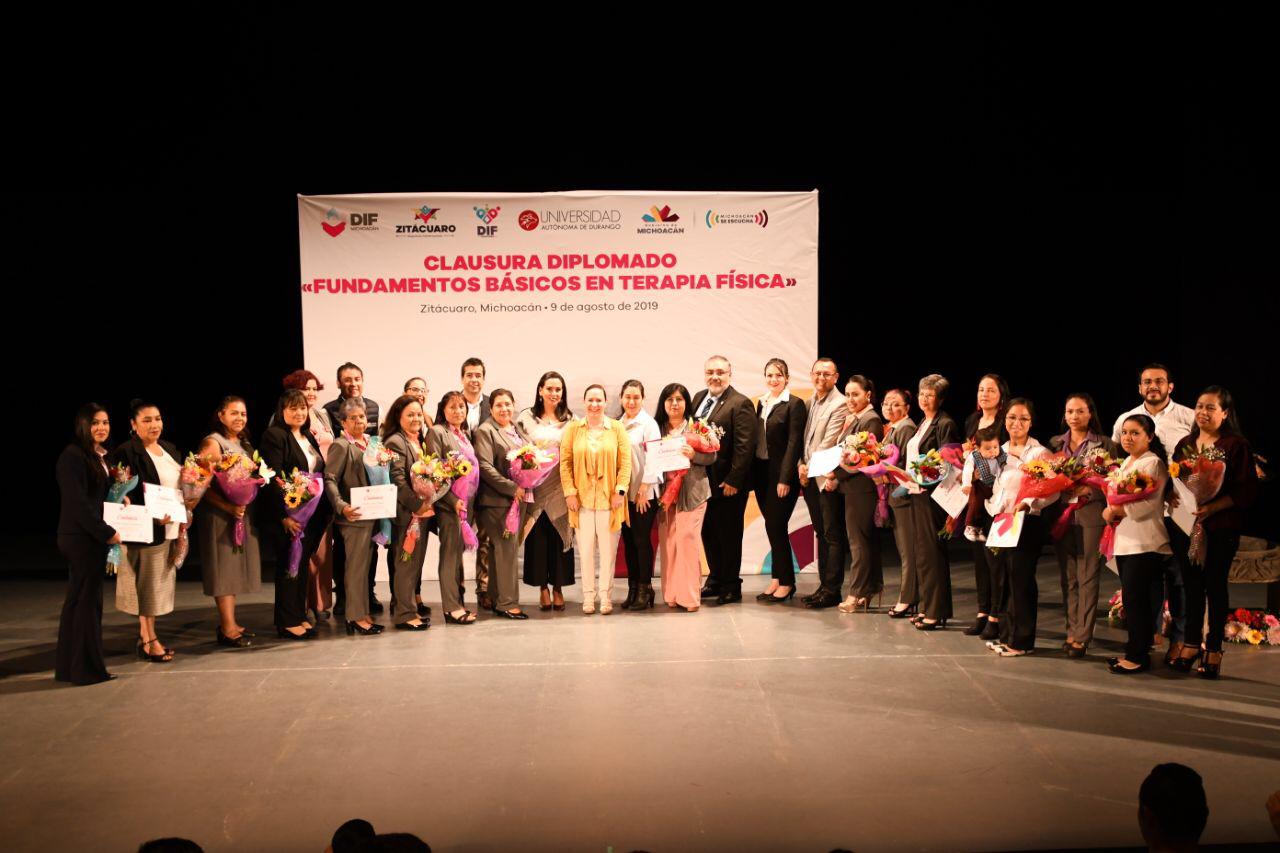  Refuerza DIF Michoacán rehabilitación física en la Región Oriente
