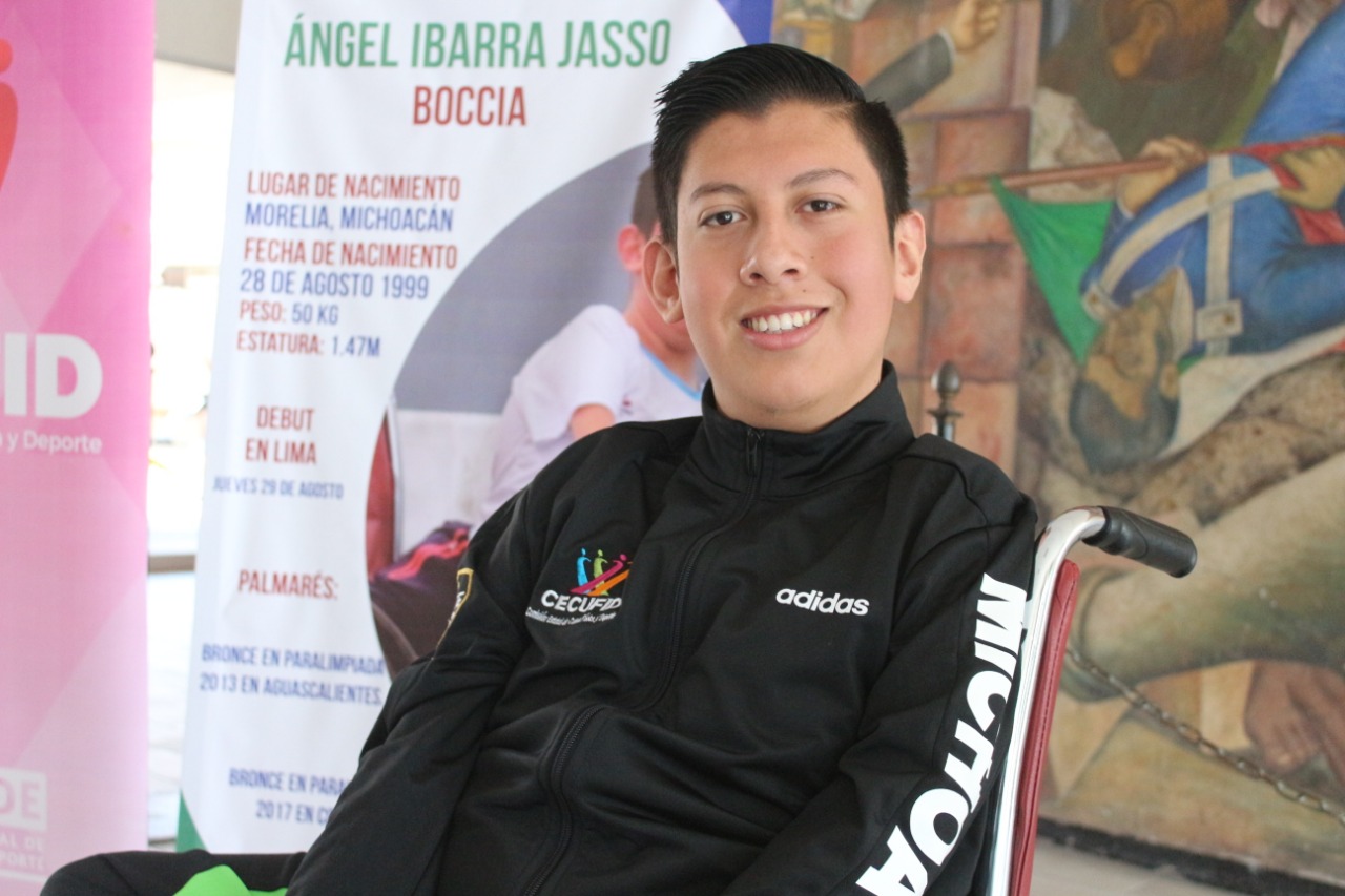  Ángel Ibarra, listo para debutar en los Juegos Parapanamericanos de Lima 2019