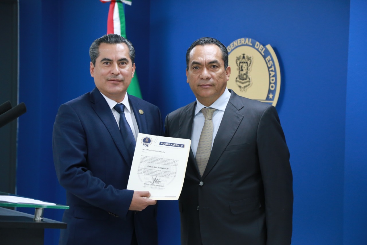  Designa Adrián López a Nicolás Maldonado Millán, Coordinador Fiscal de la FGE
