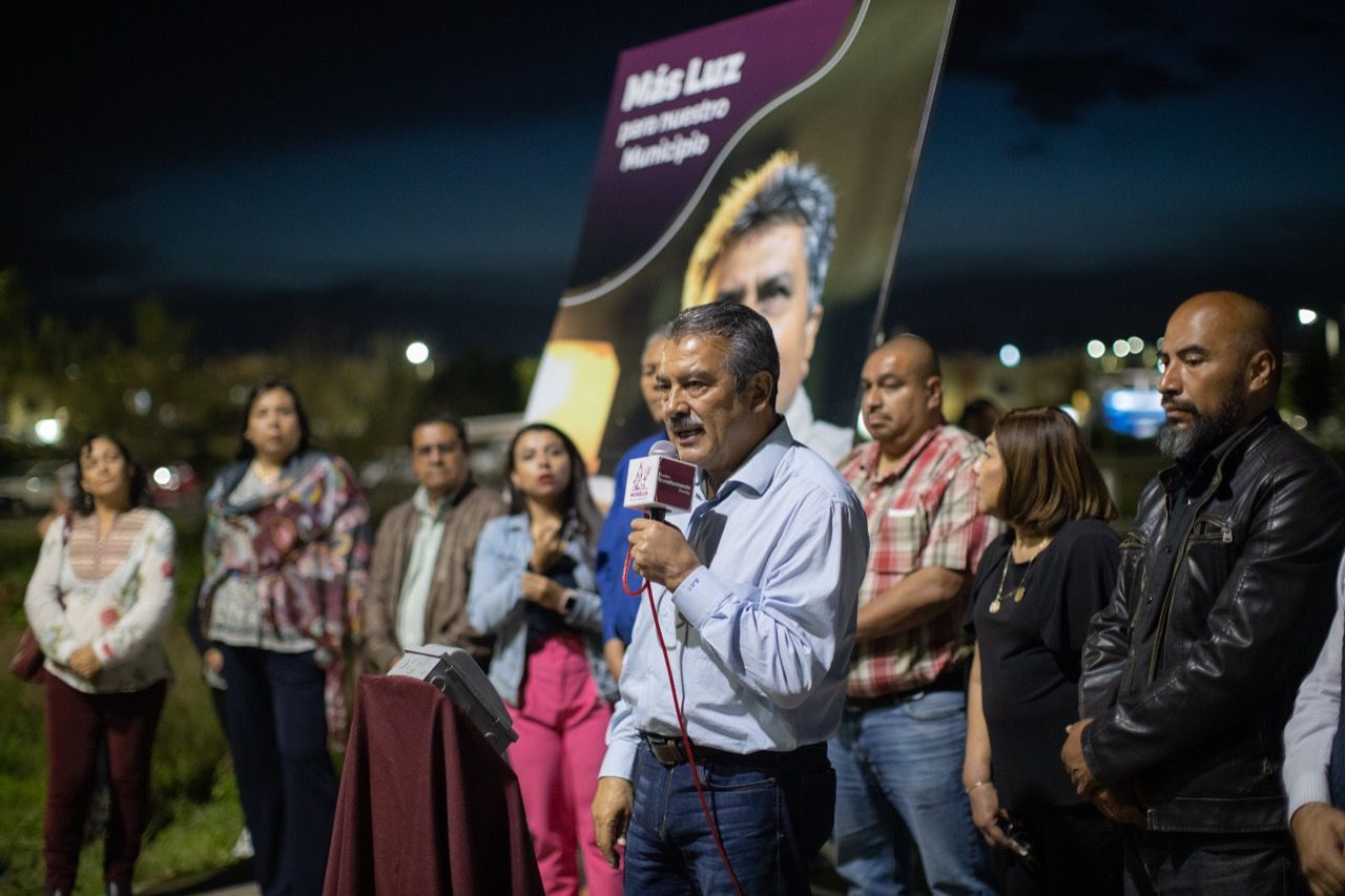 Calles y comunidades más activas, el resultado de ‘Juntos Iluminando Morelia’: Raúl Morón