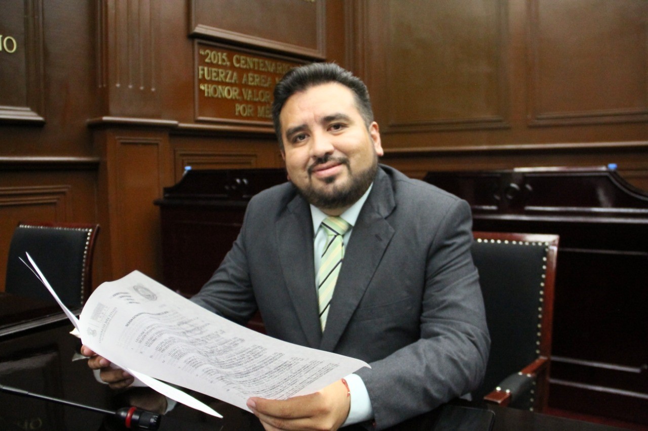  Erik Juárez cumple con Michoacán y lo demuestra con alta productividad en el Congreso del Estado