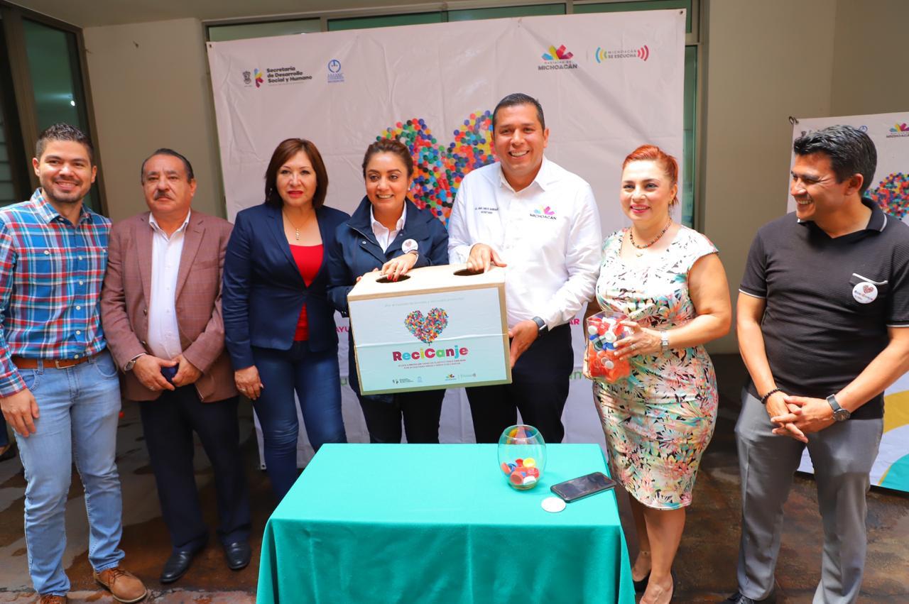  Se suma la CGCS al ReciCanje de Sedesoh, en apoyo a niñas y niños con cáncer