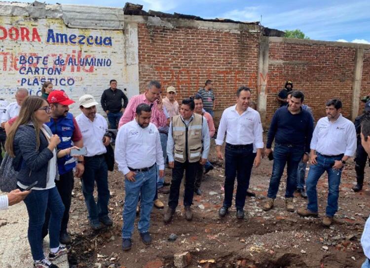  Apoya federación a población de Los Reyes