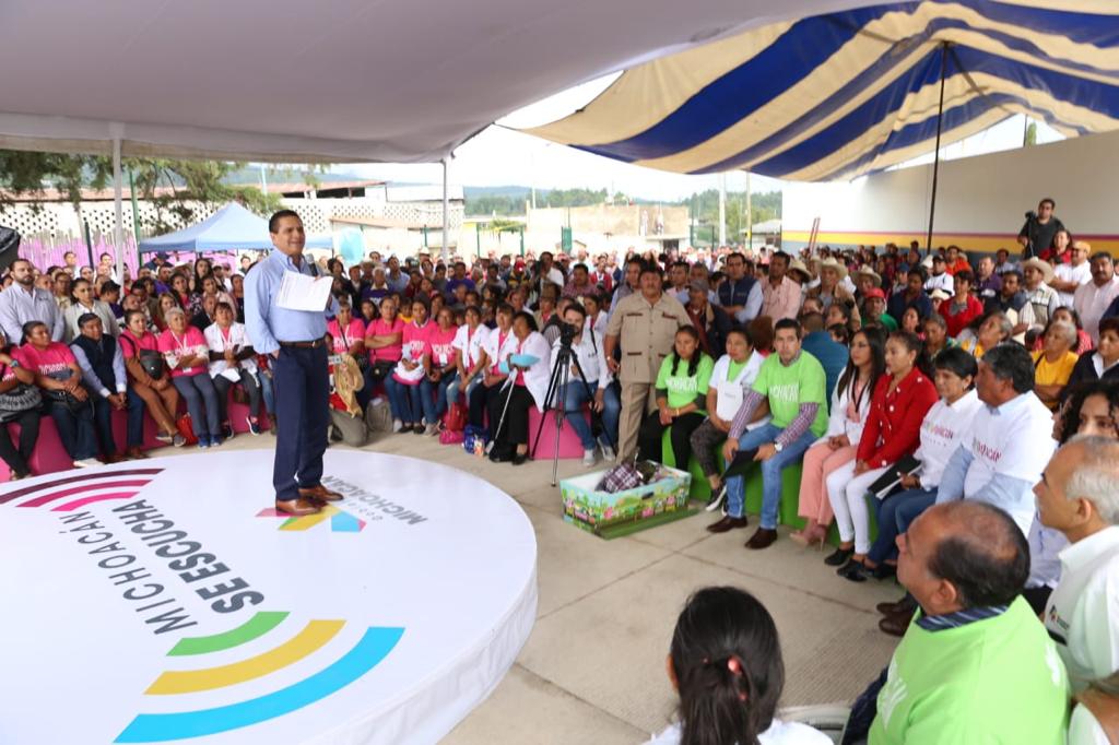 Garantizada, atención primaria de salud en comunidades alejadas: Silvano Aureoles