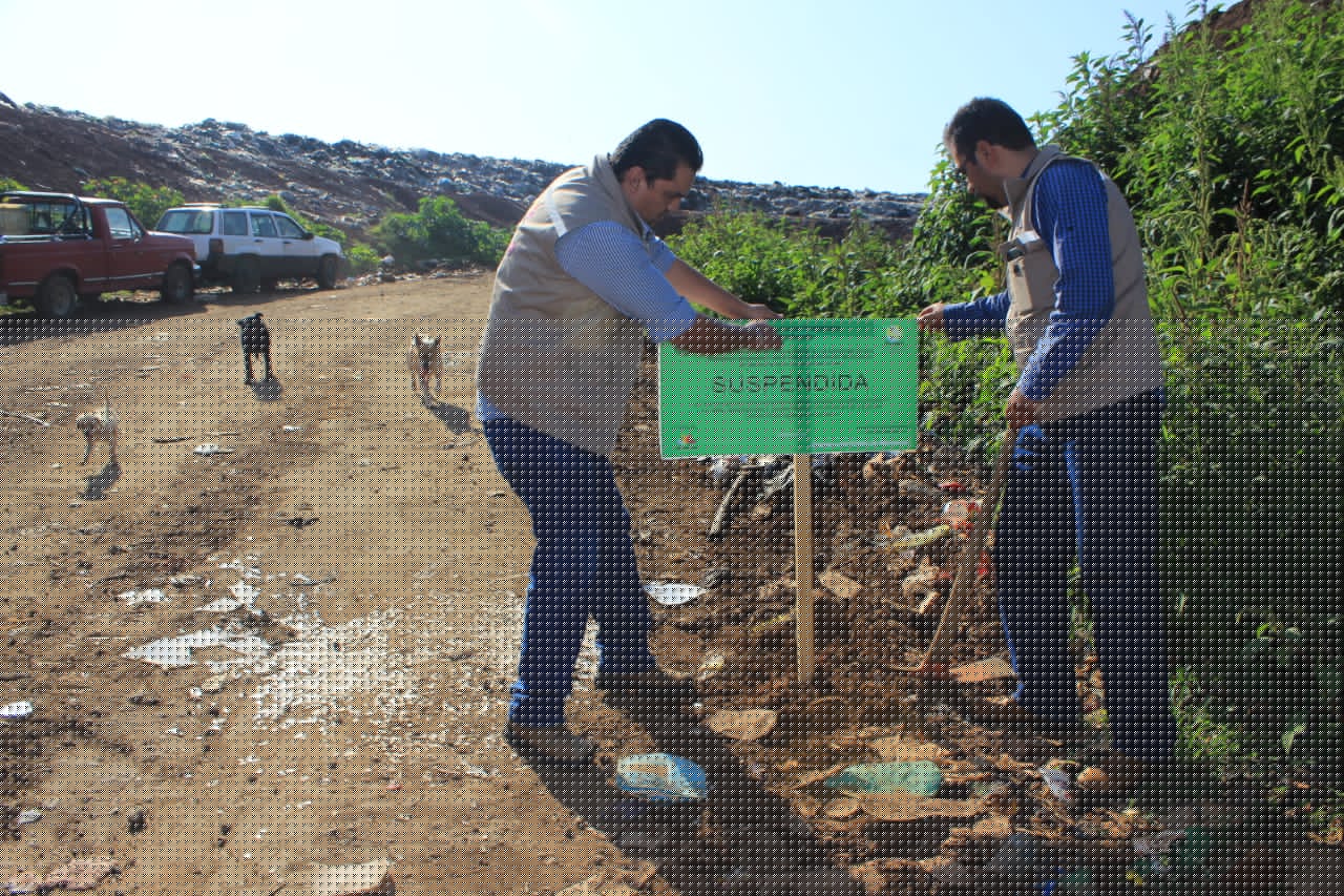  Suspende ProAm sitio no controlado de disposición final de residuos, en Uruapan