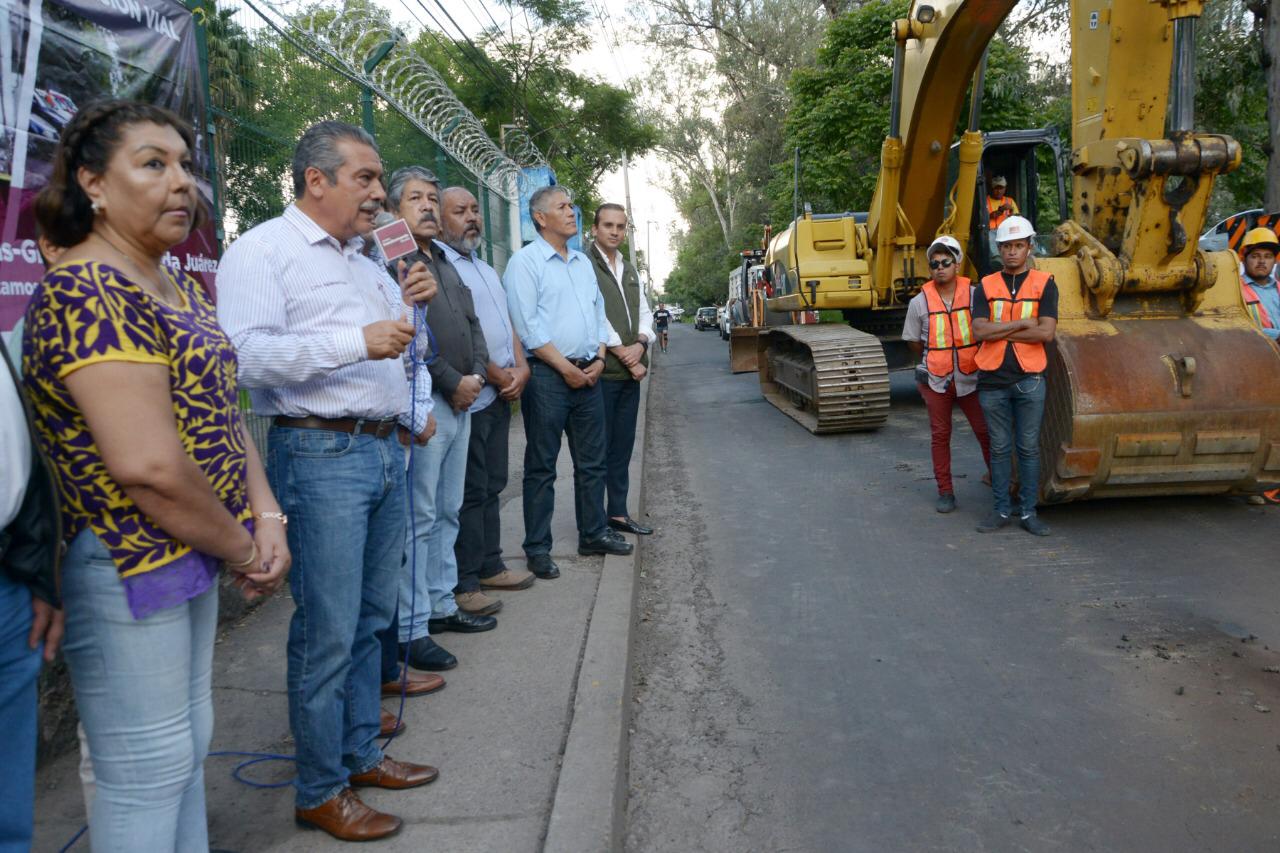  Da Raúl Morón banderazo a tres obras de regeneración