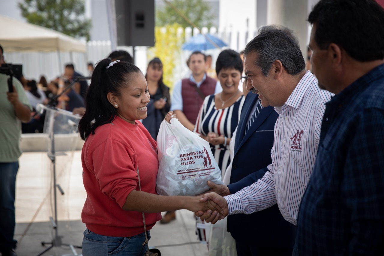  Se intensifica Política social en Morelia: Raúl Morón
