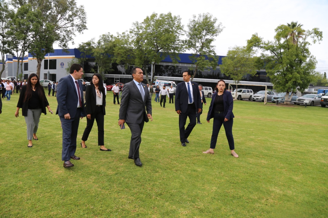  Participa FGE, en macro simulacro nacional simultáneo