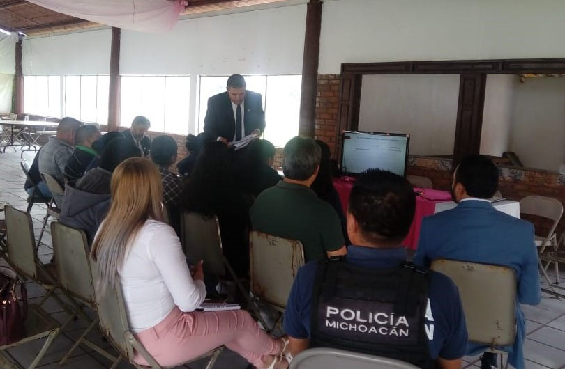  Imparte FGE capacitación en materia de medidas de protección a mujeres víctimas de violencia