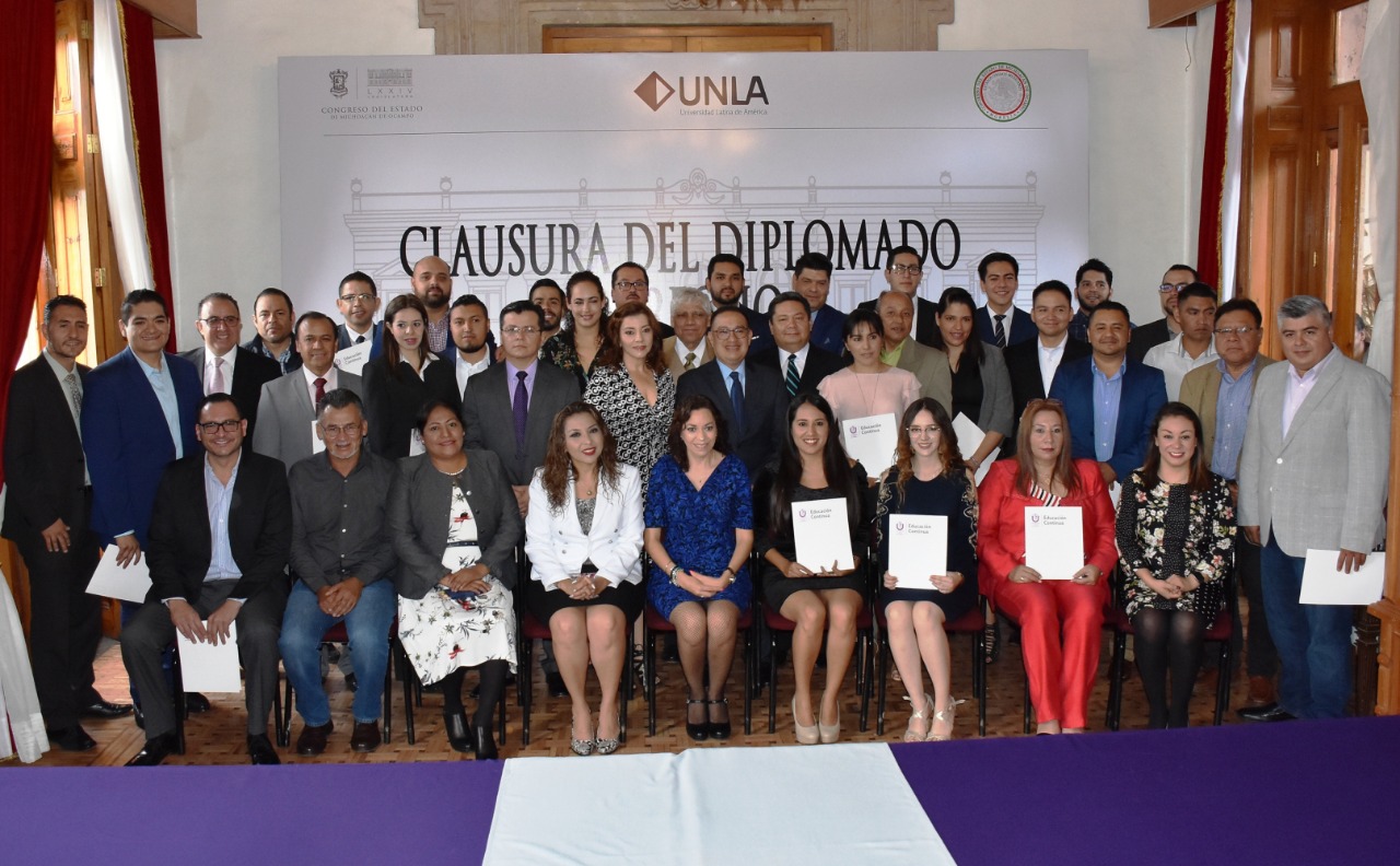  Concluyen diputados y secretarios técnicos Diplomado en Derecho y Prácticas Parlamentarias