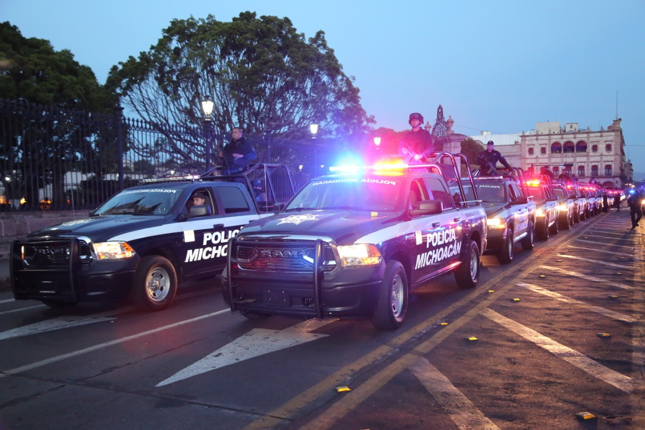  Certificado, 51% de la Policía Michoacán: SSP