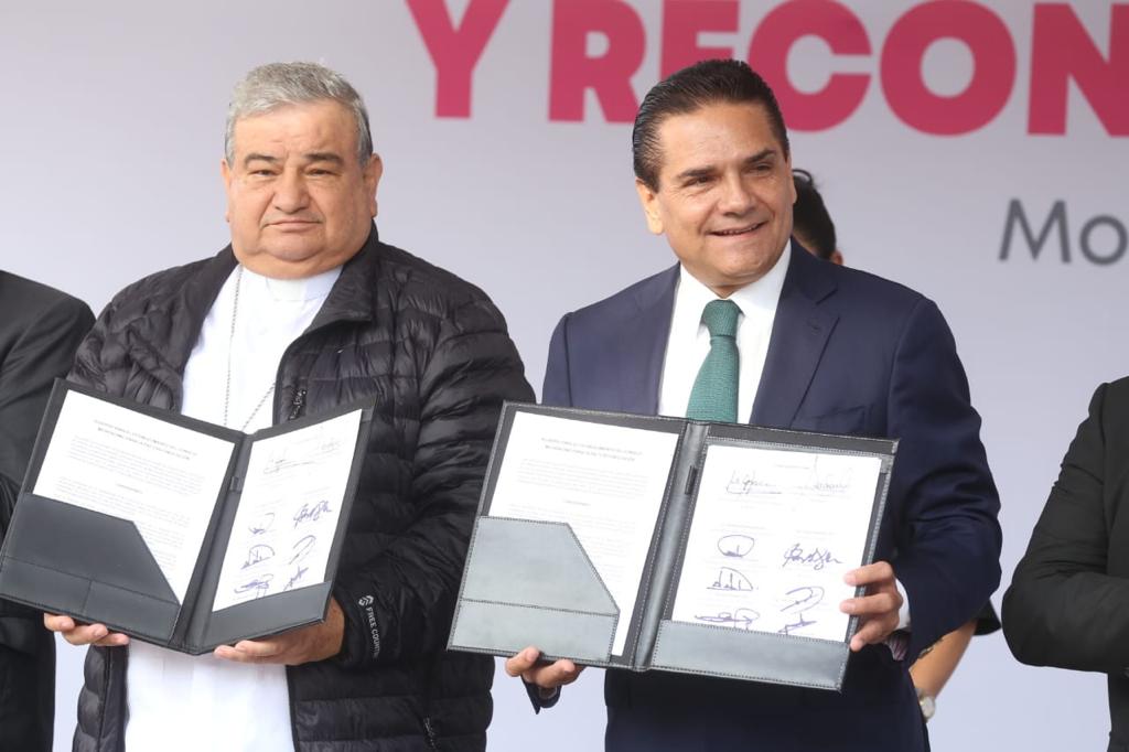 Firman Acuerdo para La Paz y Reconciliación en Michoacán
