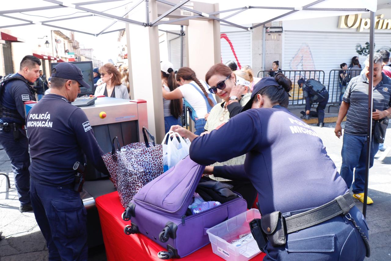 En Morelia, 12 accesos para ingresar al Centro Histórico