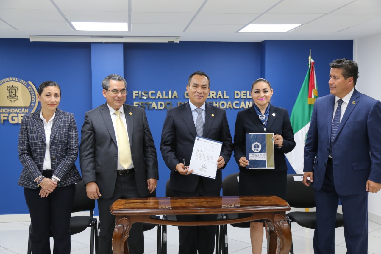  A vencer retos y reforzar alianza con la ciudadanía, convoca el Fiscal de Michoacán
