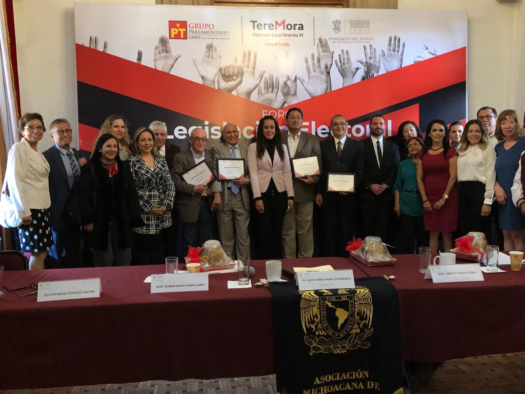  Ocupamos de todos para que haya una democracia real en Michoacán y en México: Tere Mora