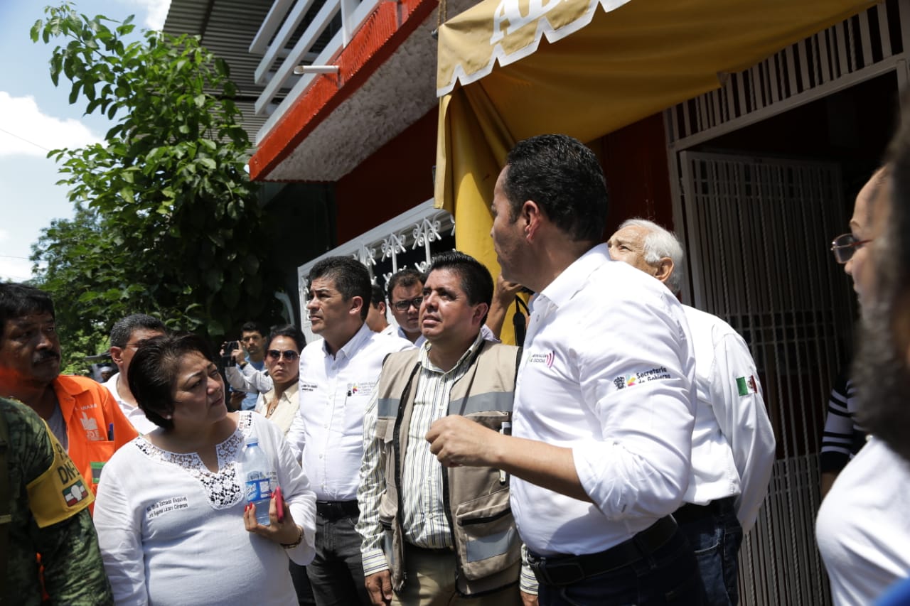  Atiende Federación contingencia en Lázaro Cárdenas por paso de “Narda”