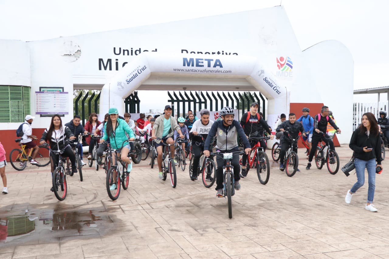  Celebra IMCUFIDE Segunda Rodada Ciclista