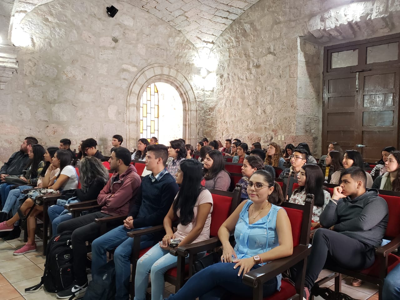  Imparte FGE plática a estudiantes de la UMSNH, sobre delitos sexuales