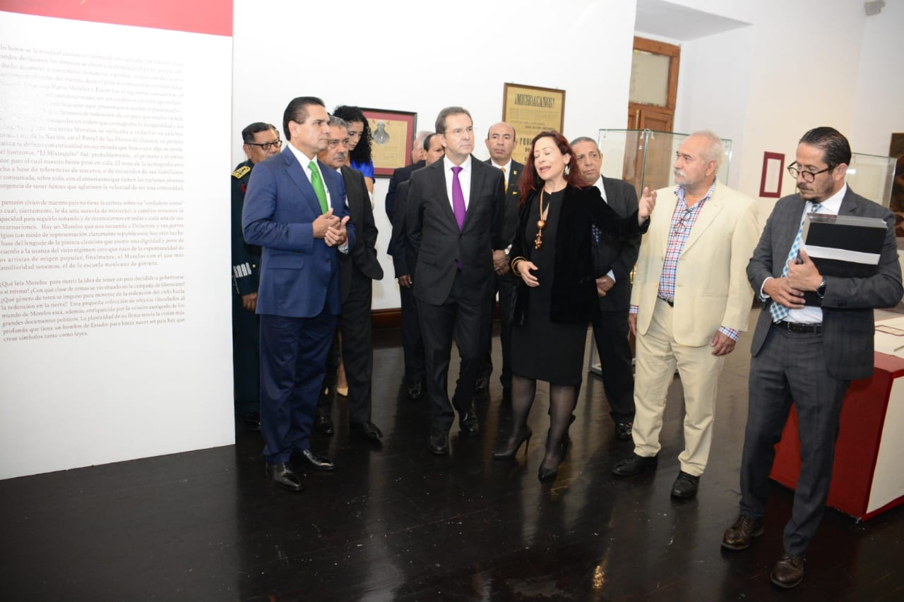 Exhiben legado histórico y patrimonial de José María Morelos