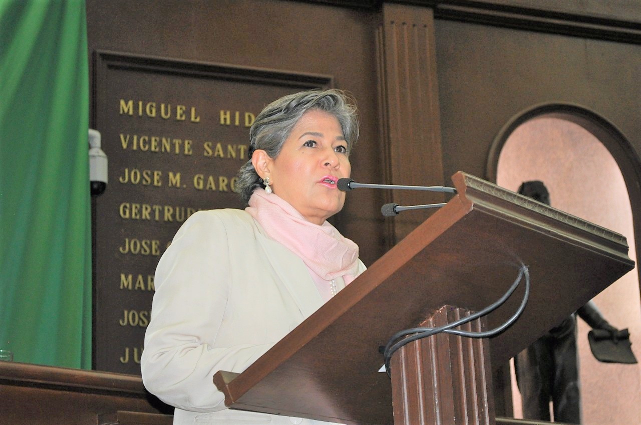  Mayela Salas presenta iniciativa para modificar la ley de Cambio Climático del Estado de Michoacán