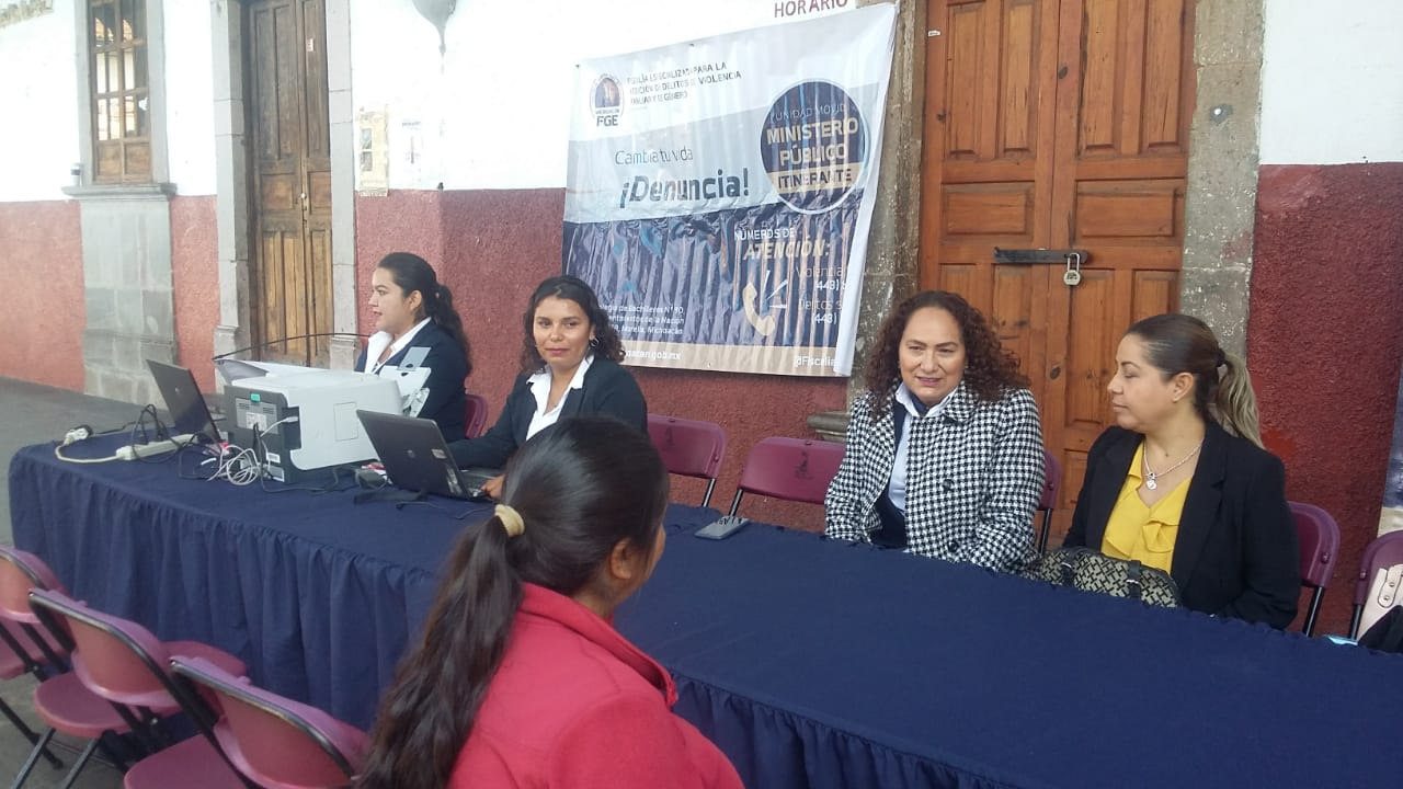  Llega el MP Itinerante al municipio de Quiroga