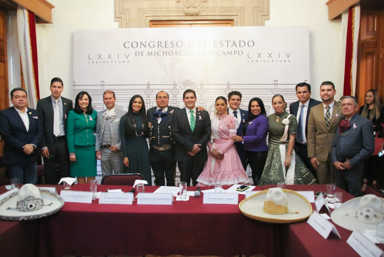  Congreso michoacano respalda celebración del 75  Campeonato Nacional Charro Don José María Morelos y Pavón