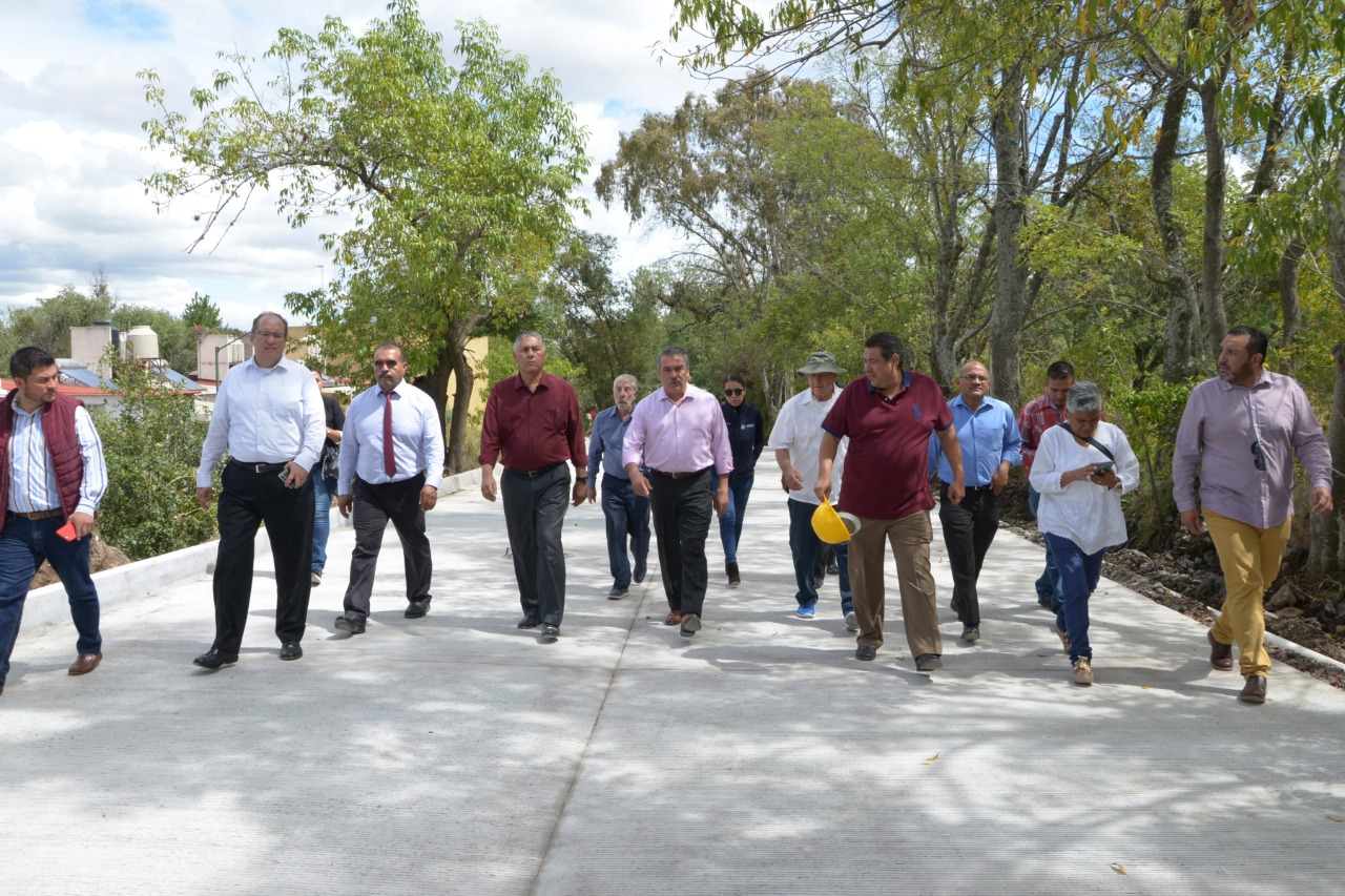 Supervisa Raúl Morón obras en proceso por un monto superior a los 40 mdp