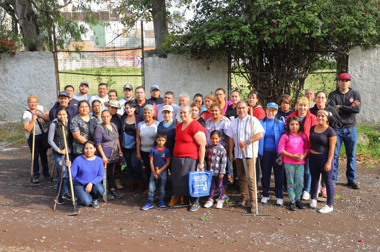  Realiza Sedesoh jornada de recuperación de espacios públicos en Morelia