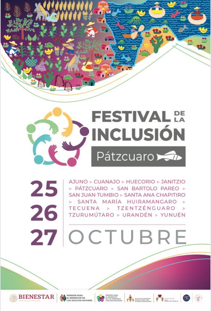  En Pátzcuaro, el Primer Festival de la Inclusión