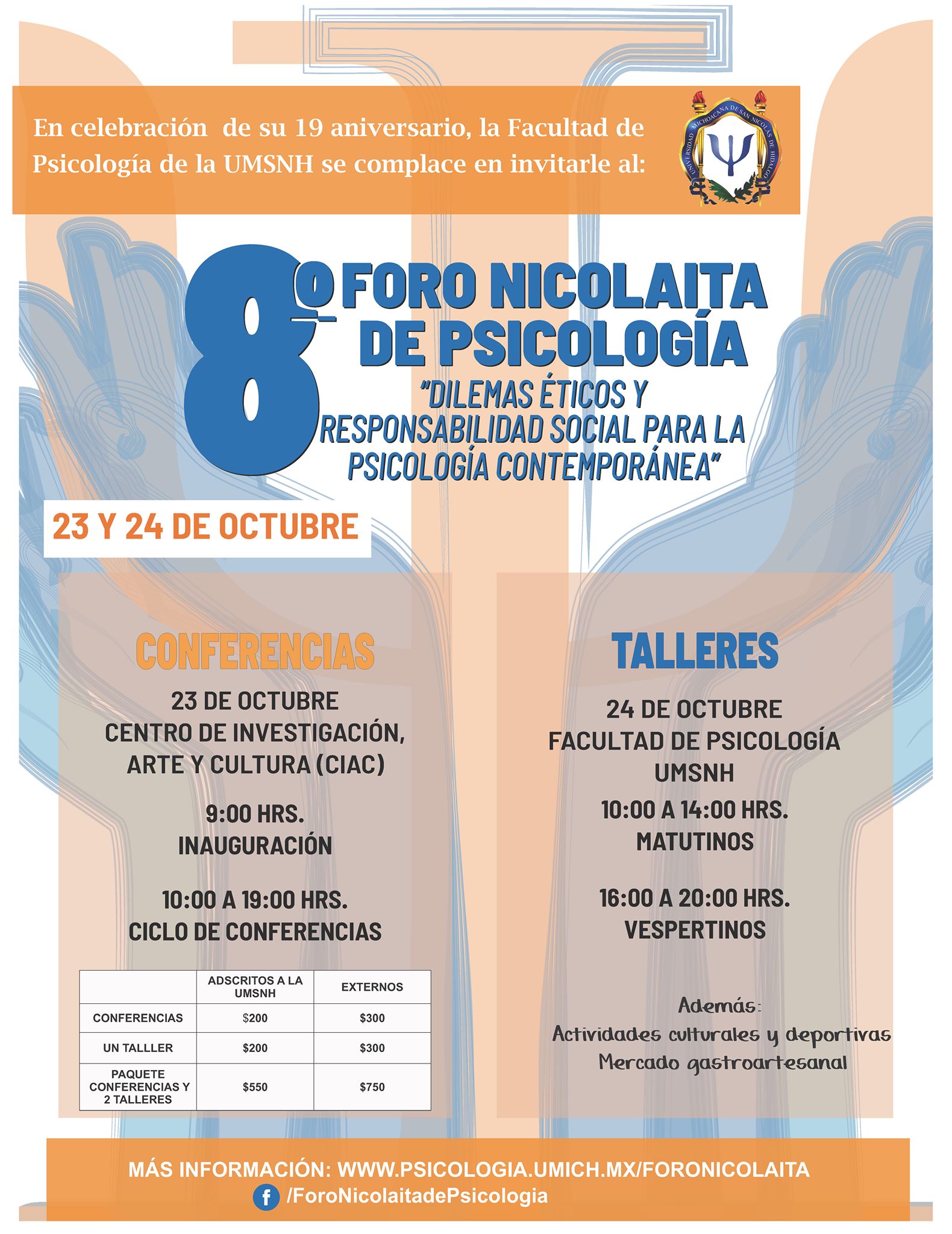  Celebran con foro aniversario de la Facultad de Psicología