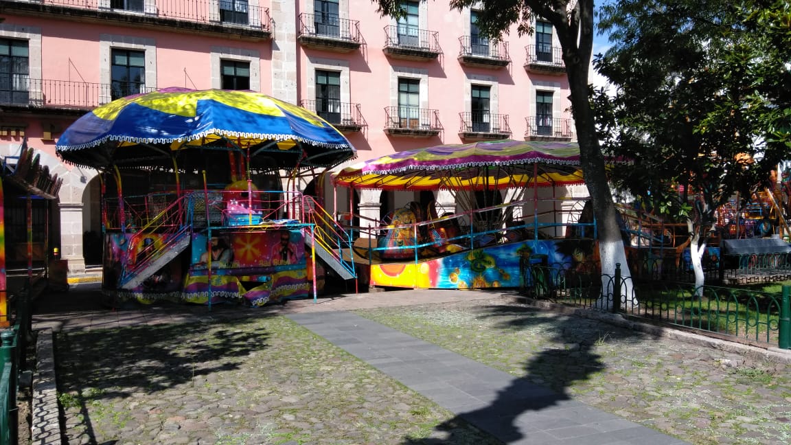  La noche de este martes se instalarán comerciantes para las Fiestas Guadalupanas