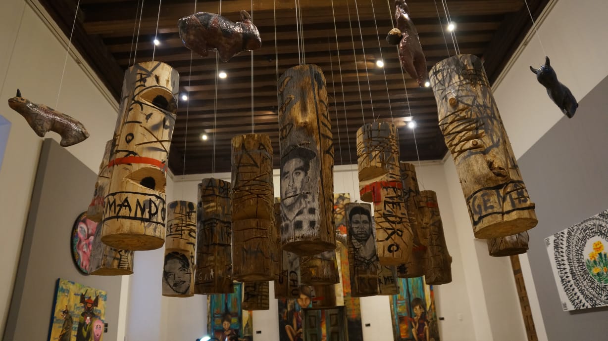 Clavijero abre sus puertas al arte contemporáneo de Cherán