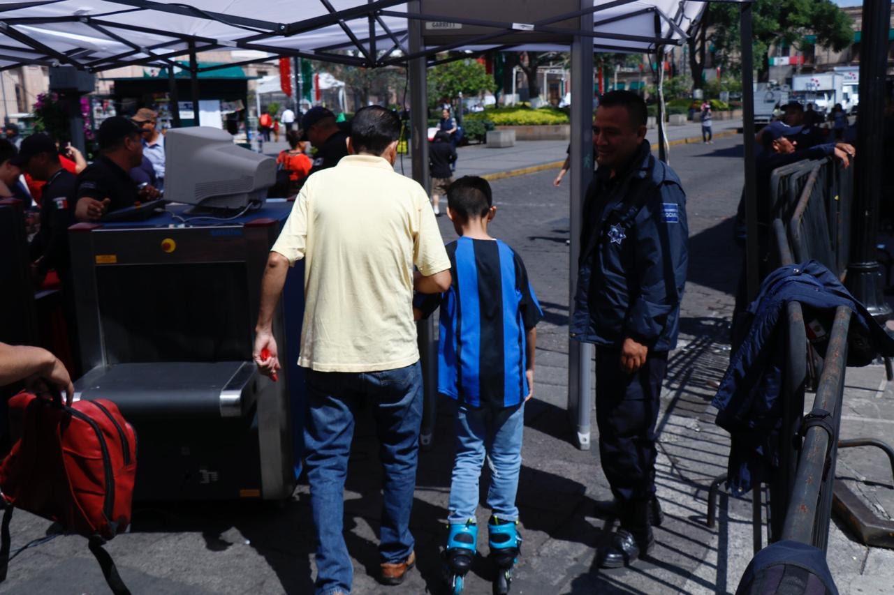 Habrá 12 accesos y puntos de revisión por Desfile de la Revolución Mexicana