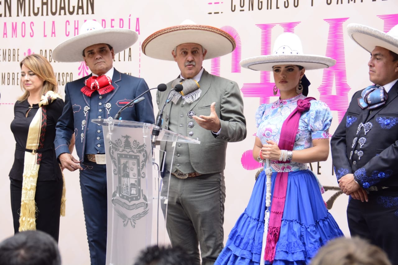  Michoacán albergará la mejor fiesta charra de la historia: Gobernador