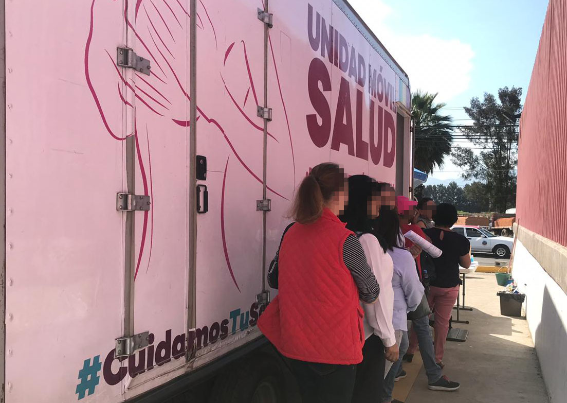  Participa CJIM en jornada para la detección oportuna del cáncer