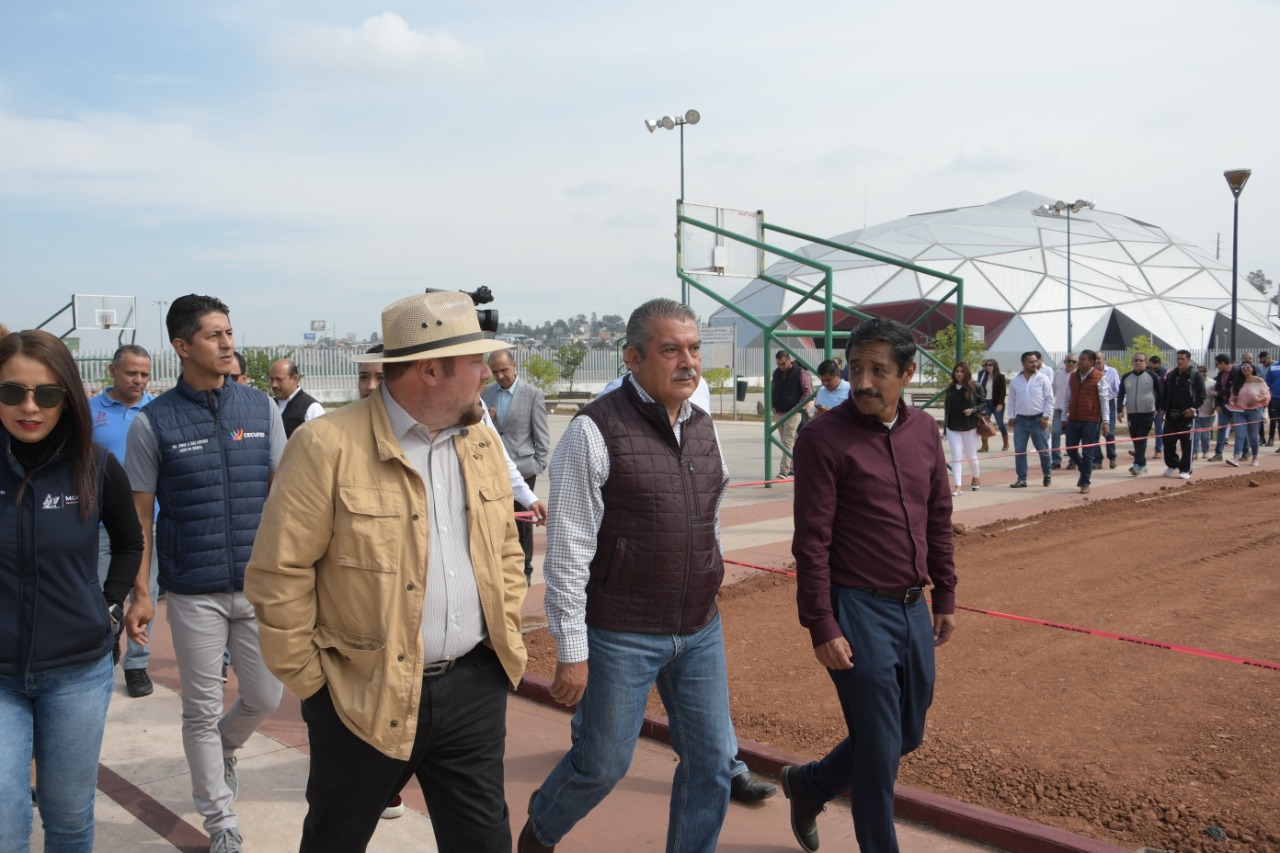  Vamos a masificar el deporte con instalaciones dignas: Raúl Morón