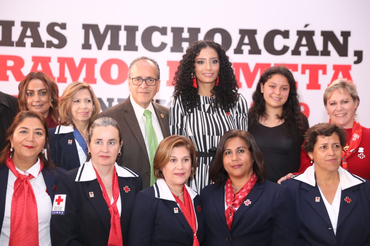  Rebasa Michoacán en 150% colecta anual de Cruz Roja