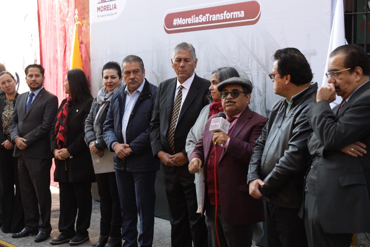 Raúl Morón inicia restauración de edificio histórico al servicio de la SEP