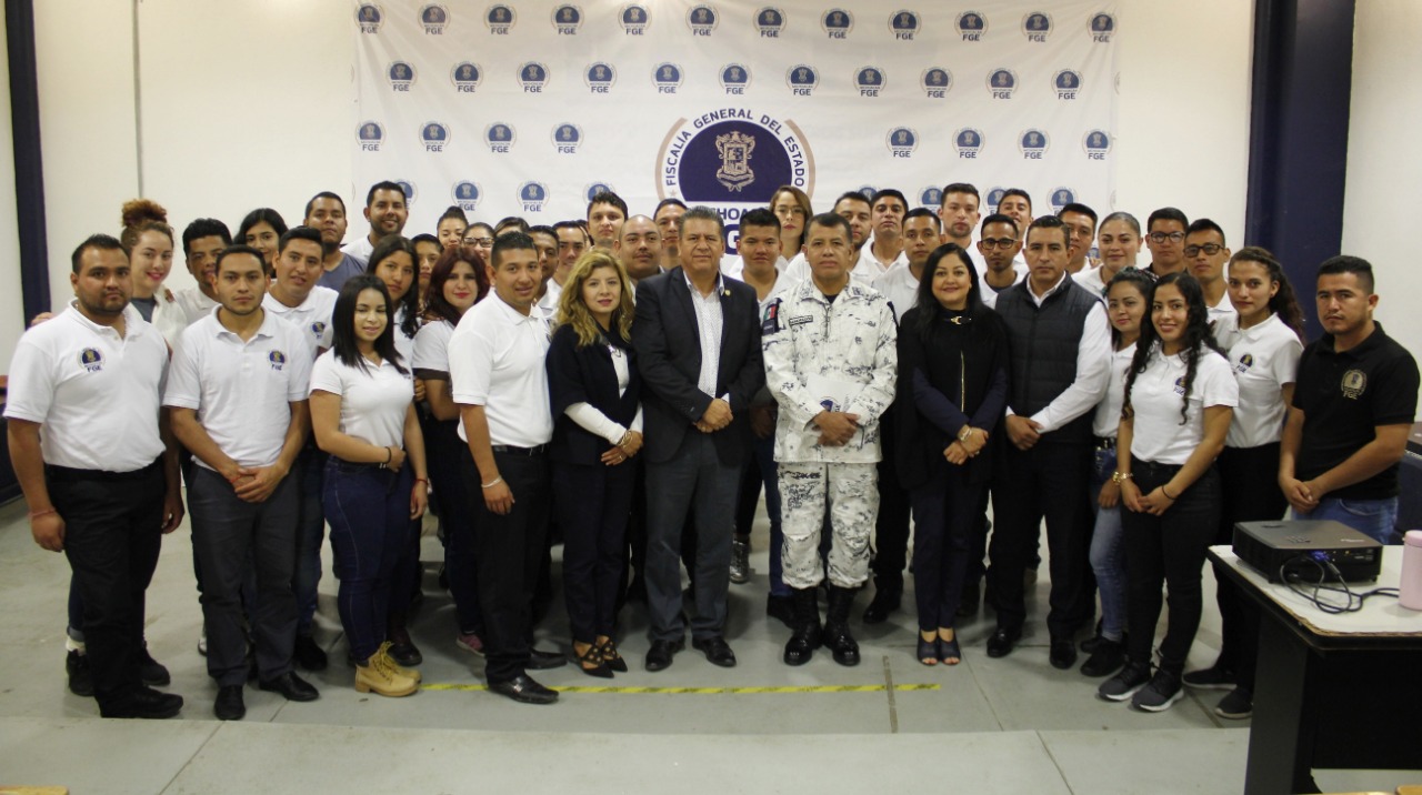  Con intercambio de experiencias, continua FGE curso “Formación inicial para policías de investigación