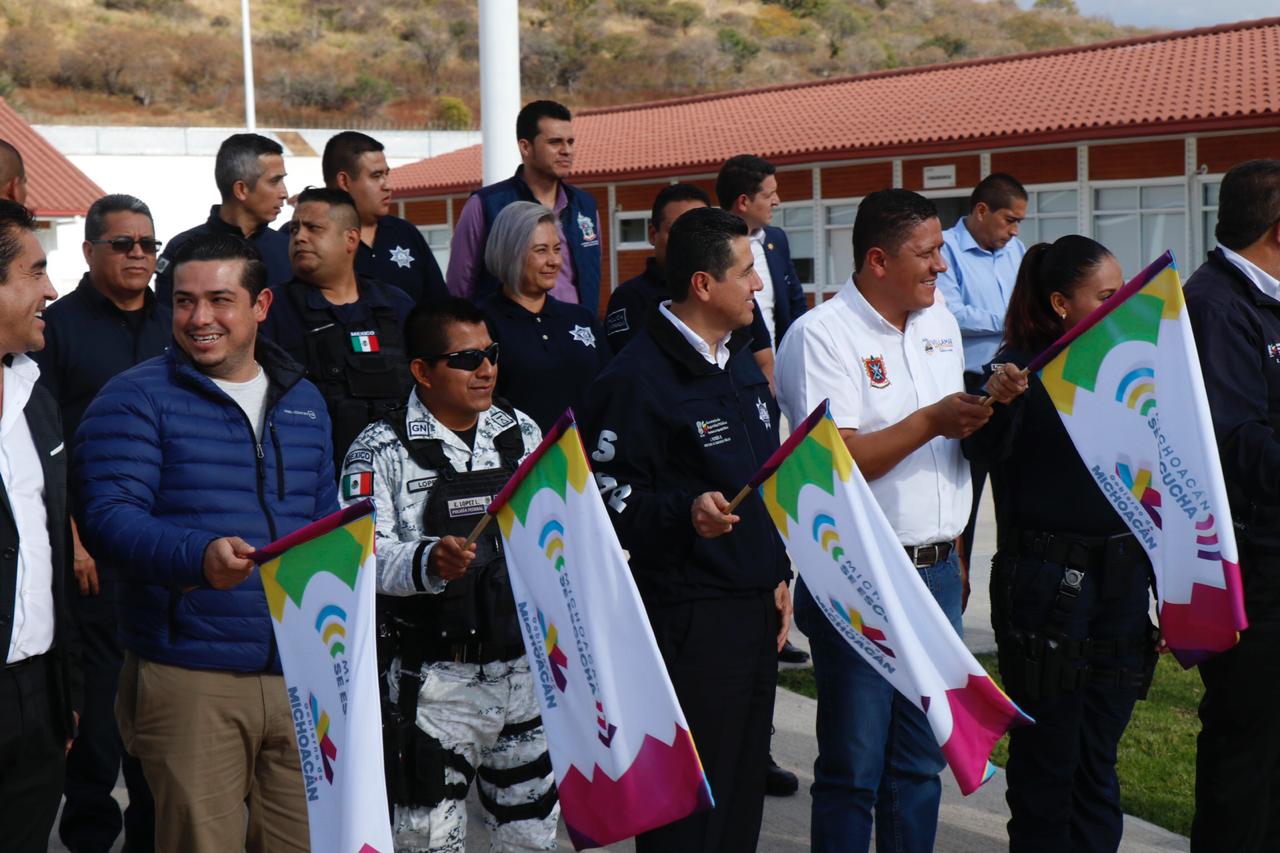  Arrancan SSP, GN y Policías Municipales, operativo decembrino en la región Jiquilpan