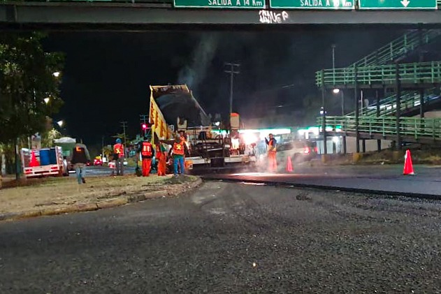  Rehabilita SCOP Libramiento de Morelia, a la altura de la Central de Abastos