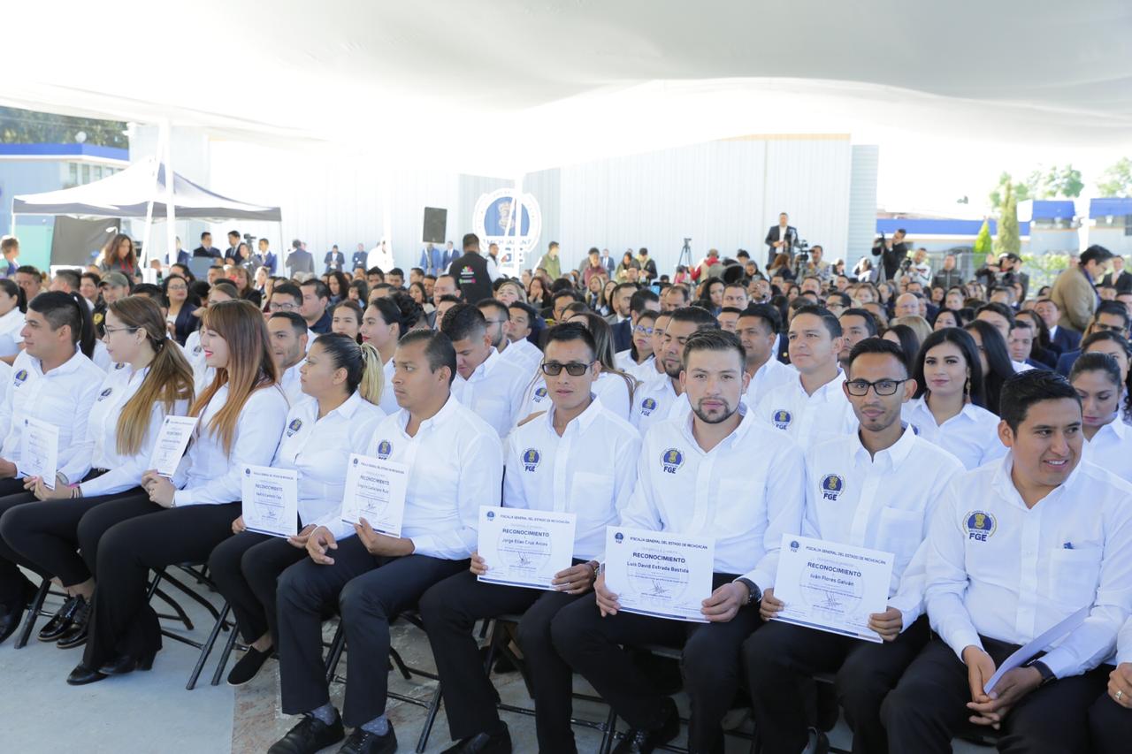  Van Gobierno de Michoacán y FGE por fortalecimiento institucional contra la impunidad
